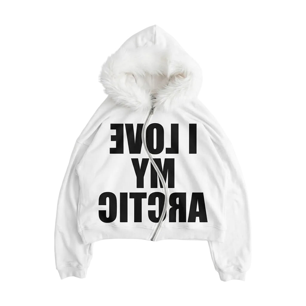 REVERSED ARCTIC - Zip-Up Hoodie