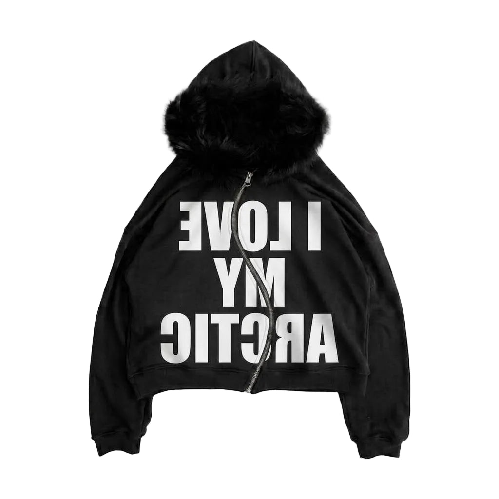 REVERSED ARCTIC - Zip-Up Hoodie